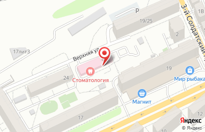 Стоматологическая Поликлиника Саратовского Военно-медицинского Института на карте