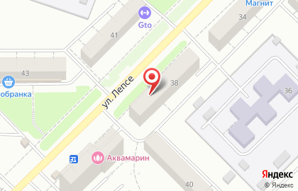 Сервисный центр ГУТ СЕРВИС на улице Лепсе на карте