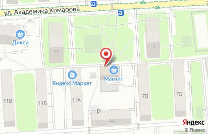 Торговый центр Комар на карте