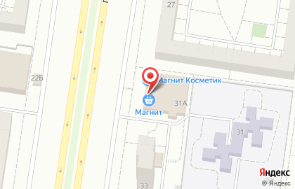 Супермаркет Пятёрочка на проспекте Степана Разина, 31а на карте