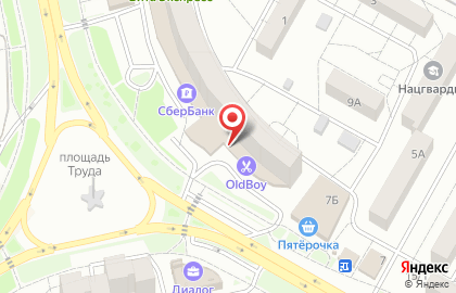 Магазин Красное & Белое в Волгограде на карте