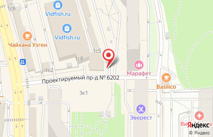 Магазин овощей и фруктов в Москве на карте