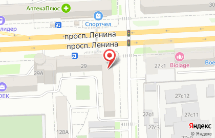 Юридическая фирма Уральский центр правовой защиты на карте
