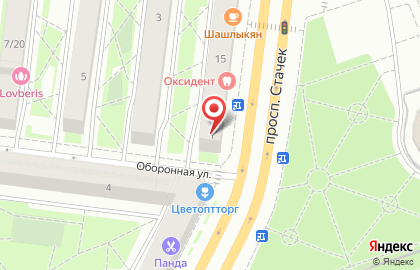 Торговый комплекс Ока на Оборонной улице, 1 на карте