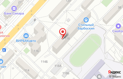 Магазин Водопад в Краснооктябрьском районе на карте