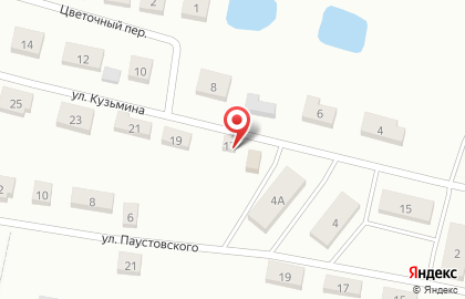 Продуктовый магазин в Рязани на карте