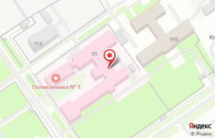 Центр медицинской профилактики ГАЗ на проспекте Ленина, 99 на карте