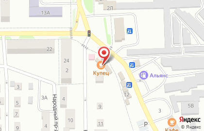 ЗАО Роспечать на Народной улице на карте