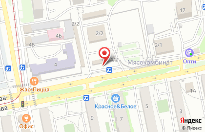 Магазин фастфудной продукции в Барнауле на карте