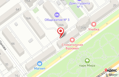 Боулинг-центр на Московском шоссе на карте