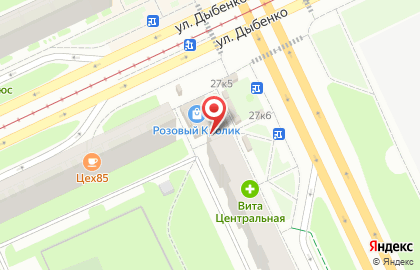 Тандырная на карте