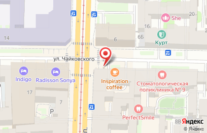 Палермо на карте