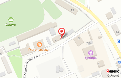 Магазин Русская охота в Новосибирске на карте