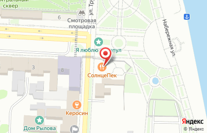 Кафе Солнцепёк на карте