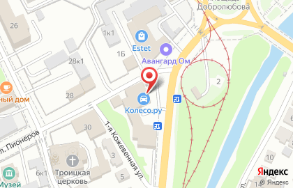 Торговая компания Агролига России в Центральном районе на карте
