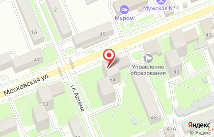 Объединение Предпринимателей Округа Муром на карте