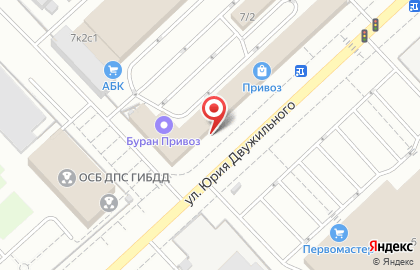 Компания по продаже кровельных и фасадных материалов Ладья в Кемерово на карте