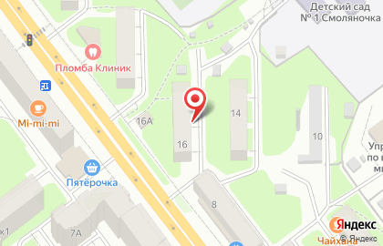Газета КУРОЧКА РЯБА на улице Нормандия-Неман на карте