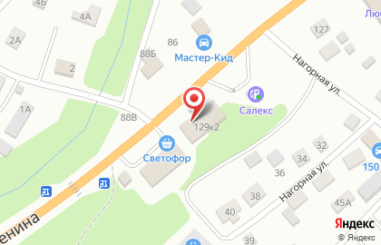 Гостиница Ника в Горно-Алтайске на карте