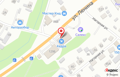 Гостиница Ника в Горно-Алтайске на карте