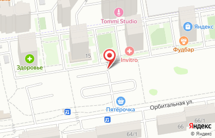 ПИК на Орбитальной улице на карте
