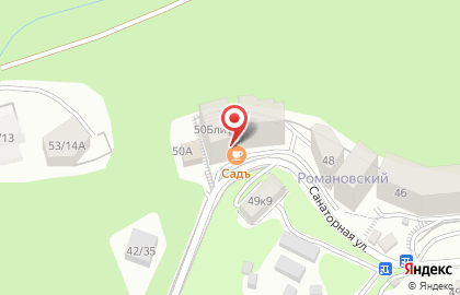 Кофейня Садъ в Центральном районе на карте
