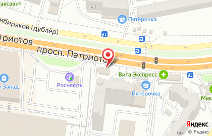 Pole Position на проспекте Патриотов на карте