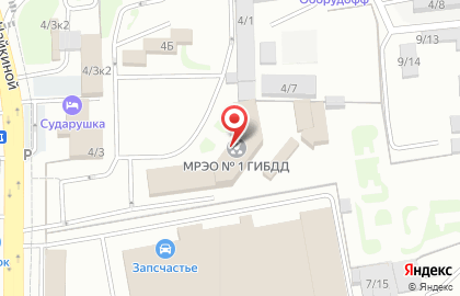 Межрайонный регистрационно-экзаменационный отдел ГИБДД на Лизы Чайкиной на карте