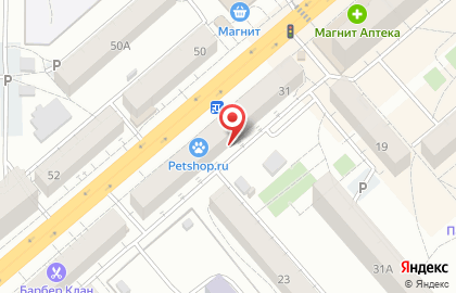 Магазин зоотоваров Petshop.ru на проспекте Энтузиастов на карте
