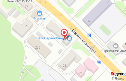 АКБ Пробизнесбанк на Ивановской улице на карте