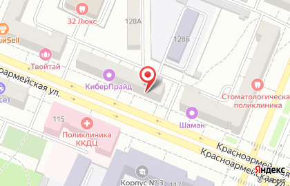 Туристическая компания Дом-Экспресс на Красноармейской улице на карте