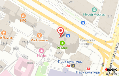 Студия коррекции фигуры BestBody на Зубовском бульваре на карте