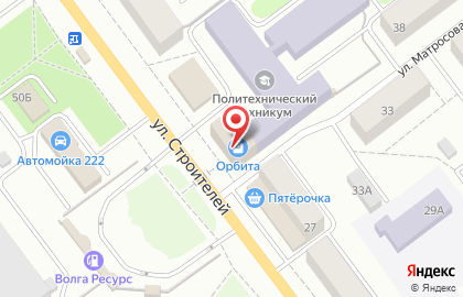 Ателье по ремонту одежды на улице Строителей на карте