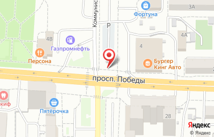Детско-юношеский клуб Прометей в Челябинске на карте