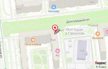 ОДС Жилищник района Северный на Долгопрудной аллее на карте