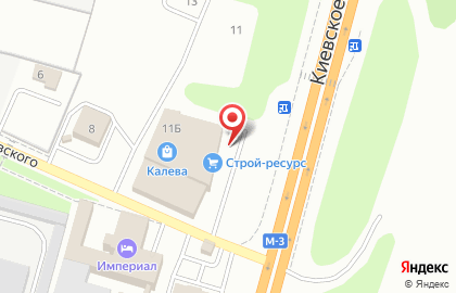 Служба эвакуации автомобилей на Киевском шоссе на карте