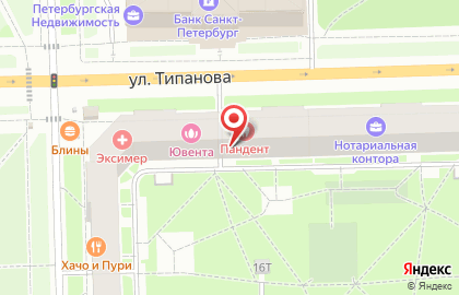Общественная организация по социальной защите инвалидов и содействию в трудоустройстве Верба в Московском районе на карте