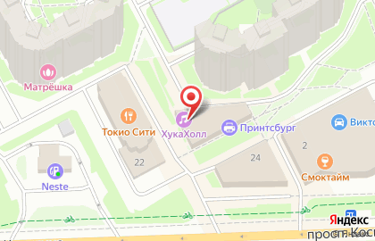 Центр полиграфии и фотоуслуг Printsburg.ru на проспекте Косыгина на карте