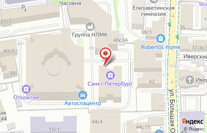 ОАО Банкомат, Банк Санкт-Петербург на карте
