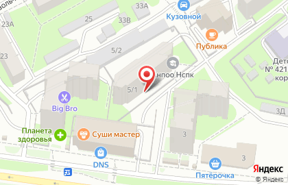 Флоат Dreams в Ленинском районе на карте