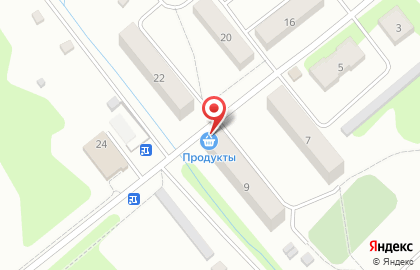 Продуктовый магазин в Твери на карте