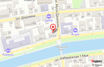 Астраханское отделение Московская Международная Академия на карте