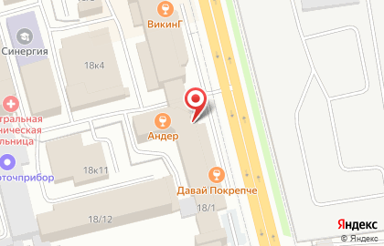 Банкомат ВТБ на проспекте Карла Маркса, 18/1 на карте