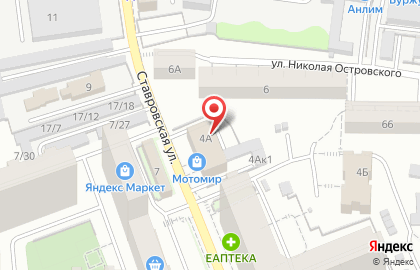 Торговая компания в Ленинском районе на карте