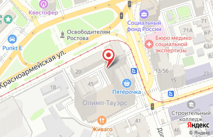 Кабинет психолога на улице Максима Горького на карте