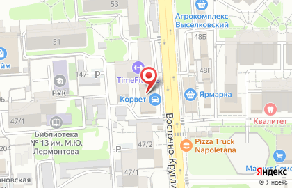 Юридическая фирма на Восточно-Кругликовской улице на карте