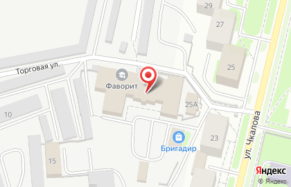Рекламное агентство Фокус на улице Чкалова на карте