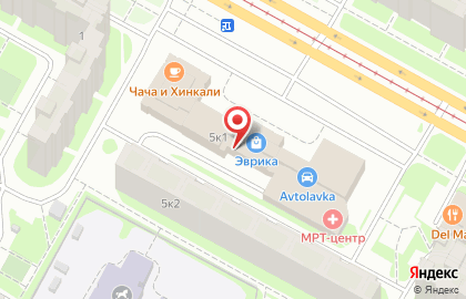 Суши-Сити на Шлиссельбургском проспекте на карте