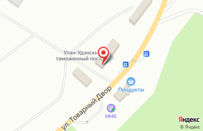 Трансконтейнер в Октябрьском районе на карте