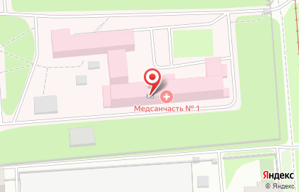 Клиническая медико-санитарная часть №1 в Мотовилихинском районе на карте